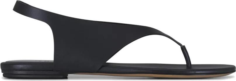 Le Monde Beryl Langley leren sandalen Zwart