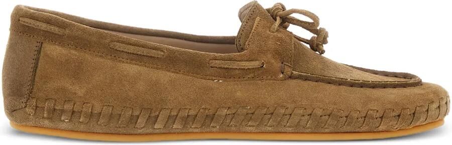Le Monde Beryl Loafers met veters Bruin