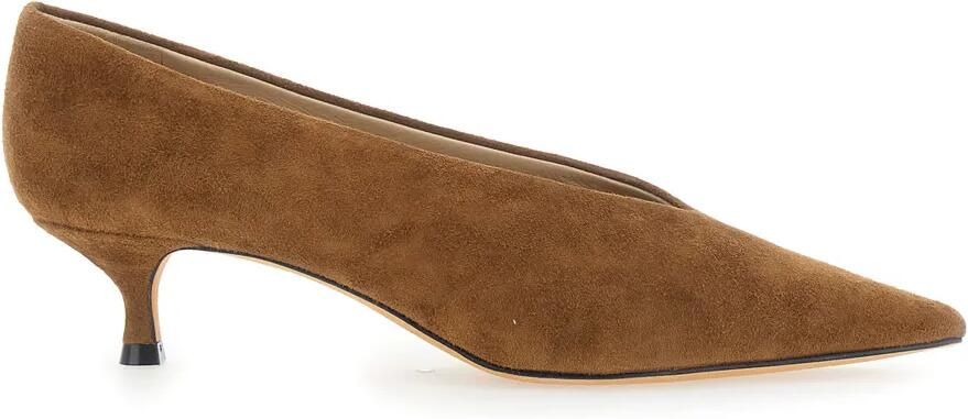 Le Monde Beryl Pumps met puntige neus Bruin