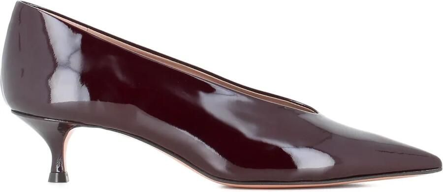 Le Monde Beryl Pumps met puntige neus Rood