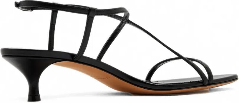 Le Monde Beryl Rio leren sandalen met bandjes Zwart - Foto 3