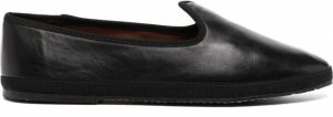 Le Monde Beryl Leren ballerina pumps Zwart