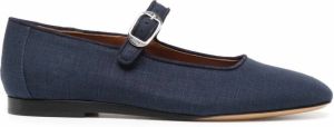 Le Monde Beryl Mary Jane pumps met gesp Blauw