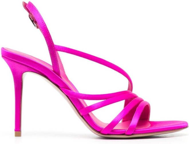 Le Silla Sandalen met stilettohak Roze