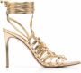 Le Silla Afrodite sandalen met bandjes Goud - Thumbnail 1
