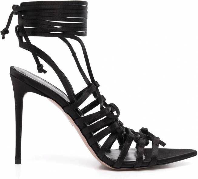Le Silla Afrodite sandalen Zwart