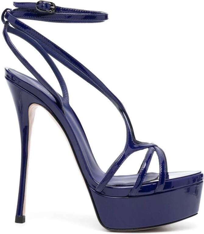 Le Silla Belen sandalen met open teen Blauw