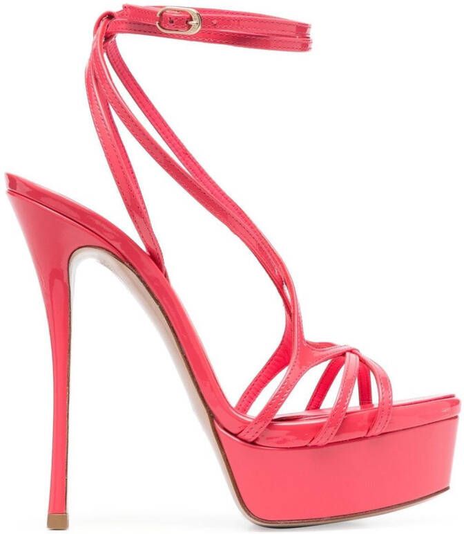 Le Silla Belen sandalen met open teen Roze