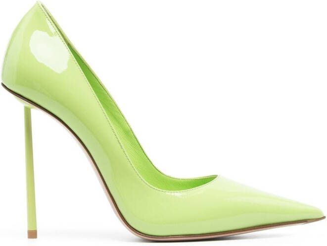 Le Silla Bella leren pumps Groen