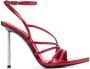 Le Silla Bella 120mm lakleren sandalen Rood - Thumbnail 1