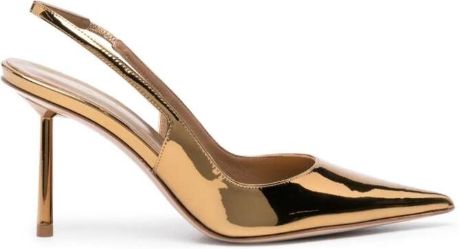 Le Silla Bella 80 mm slingback pumps Goud
