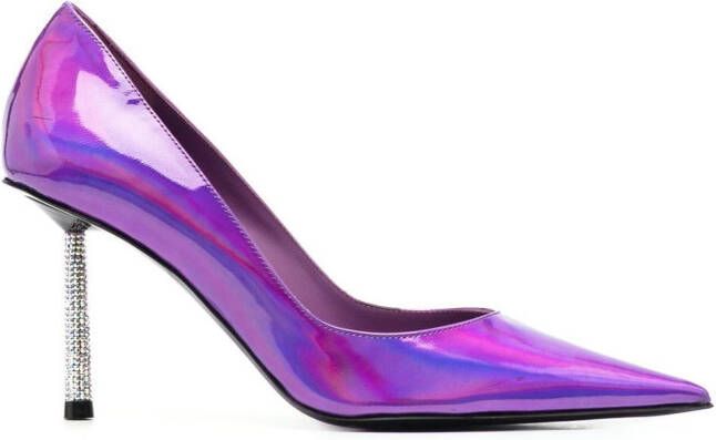 Le Silla Bella iriserende pumps Paars