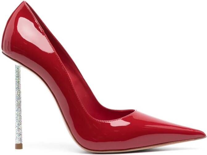 Le Silla Bella lakleren pumps Rood