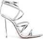 Le Silla Bella metallic sandalen Zilver - Thumbnail 1