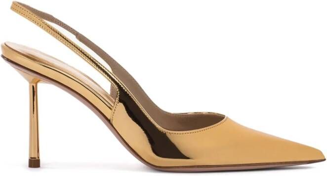 Le Silla Bella slingback pumps Goud