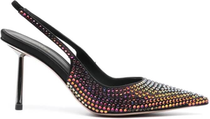 Le Silla Bella pumps met kristallen Zwart