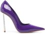 Le Silla Bella pumps met puntige neus Paars - Thumbnail 1