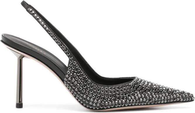 Le Silla Bella pumps verfraaid met kristallen Zwart