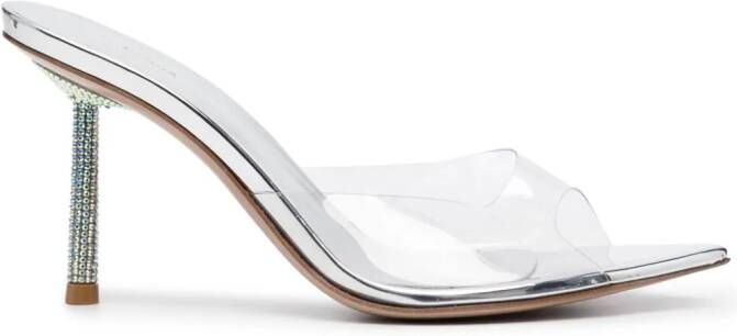 Le Silla Bella sandalen verfraaid met kristallen Zilver