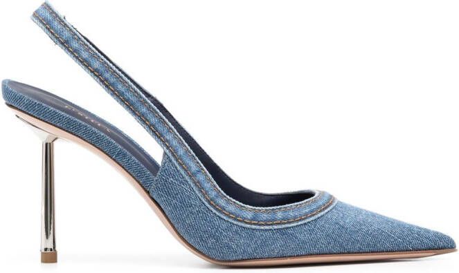 Le Silla Bella slingback pumps Blauw