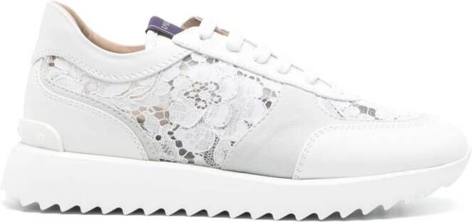 Le Silla Chantily leren sneakers Wit