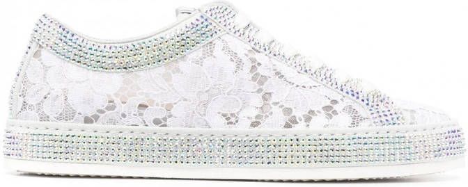 Le Silla Claire low-top sneakers Wit