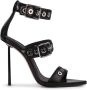 Le Silla Courtney sandalen met ringlets Zwart - Thumbnail 1