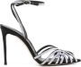 Le Silla Embrace 105 mm sandalen verfraaid met kristallen Zwart - Thumbnail 1