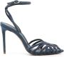 Le Silla Embrace denim sandalen Blauw - Thumbnail 1