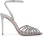 Le Silla Embrace sandalen met glitters Zilver - Thumbnail 1