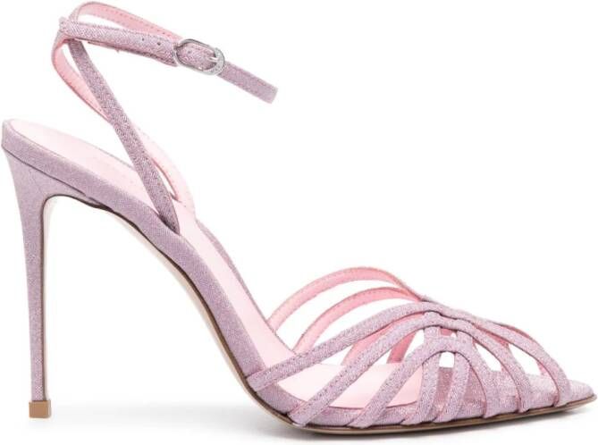 Le Silla Embrace sandalen verfraaid met glitter Roze