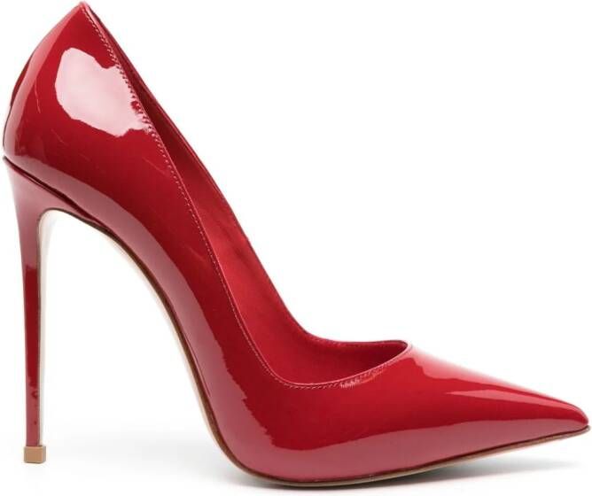 Le Silla Eva 120 mm lakleren pumps Rood