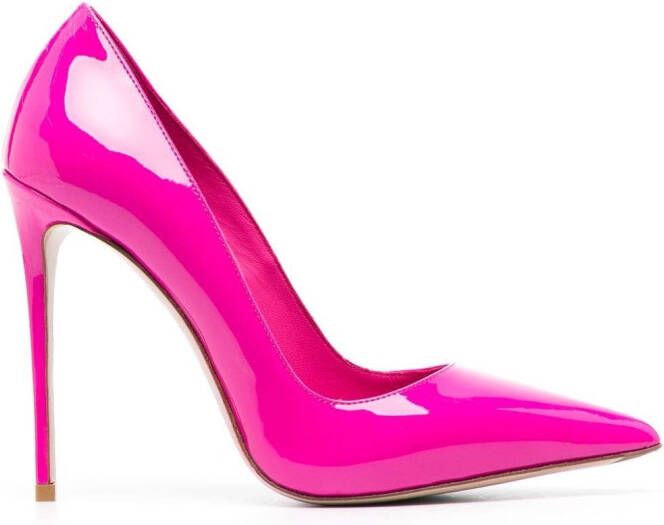 Le Silla Eva lakleren pumps Roze