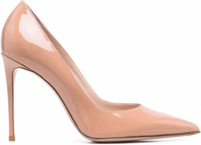 Le Silla Eva lakleren pumps Beige