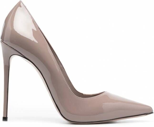 Le Silla Eva lakleren pumps Bruin