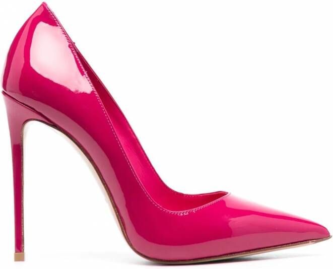 Le Silla Eva lakleren pumps Roze