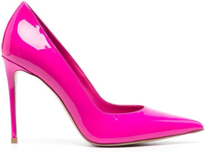 Le Silla Eva lakleren pumps Roze