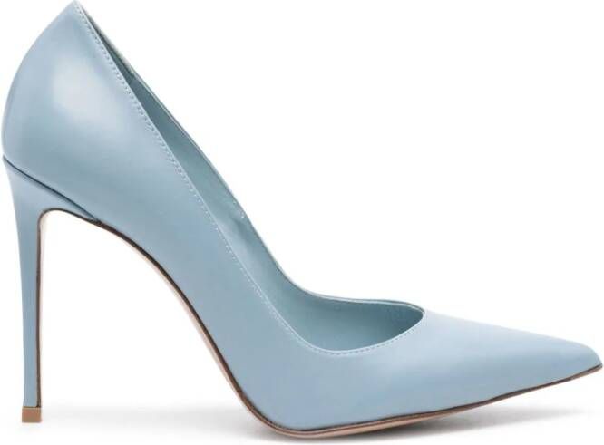 Le Silla Eva leren pumps Blauw