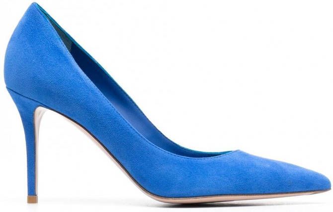 Le Silla Eva pumps met puntige neus Blauw