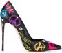 Le Silla Eva pumps met print Zwart - Thumbnail 1
