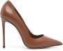 Le Silla Eva pumps met puntige neus Bruin - Thumbnail 1