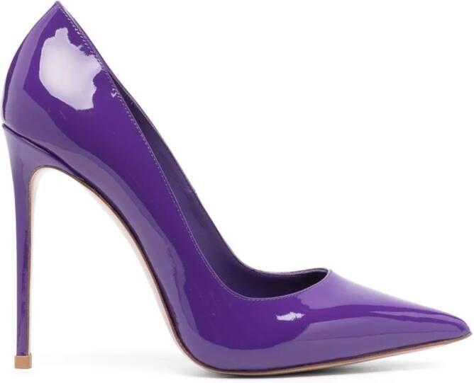 Le Silla Eva pumps met puntige neus Paars