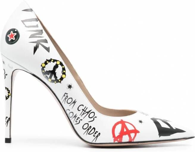 Le Silla Eva Punk pumps Wit