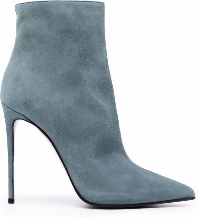 Le Silla Eva stiletto enkellaarzen Blauw