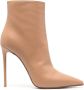 Le Silla Eva stiletto enkellaarzen Bruin - Thumbnail 1