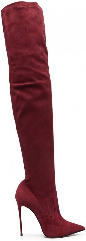 Le Silla Eva stretch laarzen Rood