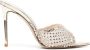 Le Silla Gilda 110mm crystal sandals Goud - Thumbnail 1