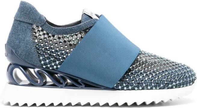 Le Silla Gilda chunky sneakers Blauw