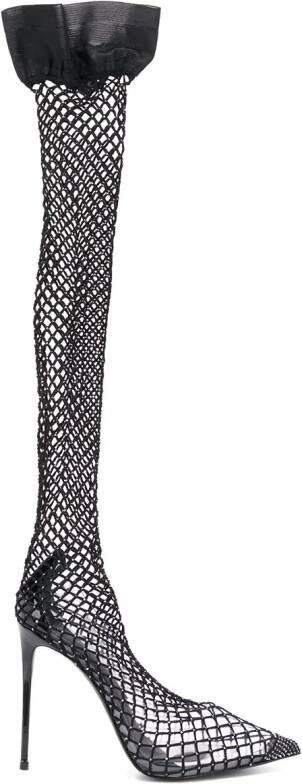 Le Silla Gilda pumps in sokstijl Zwart