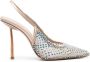 Le Silla Gilda pumps verfraaid met kristallen Goud - Thumbnail 1